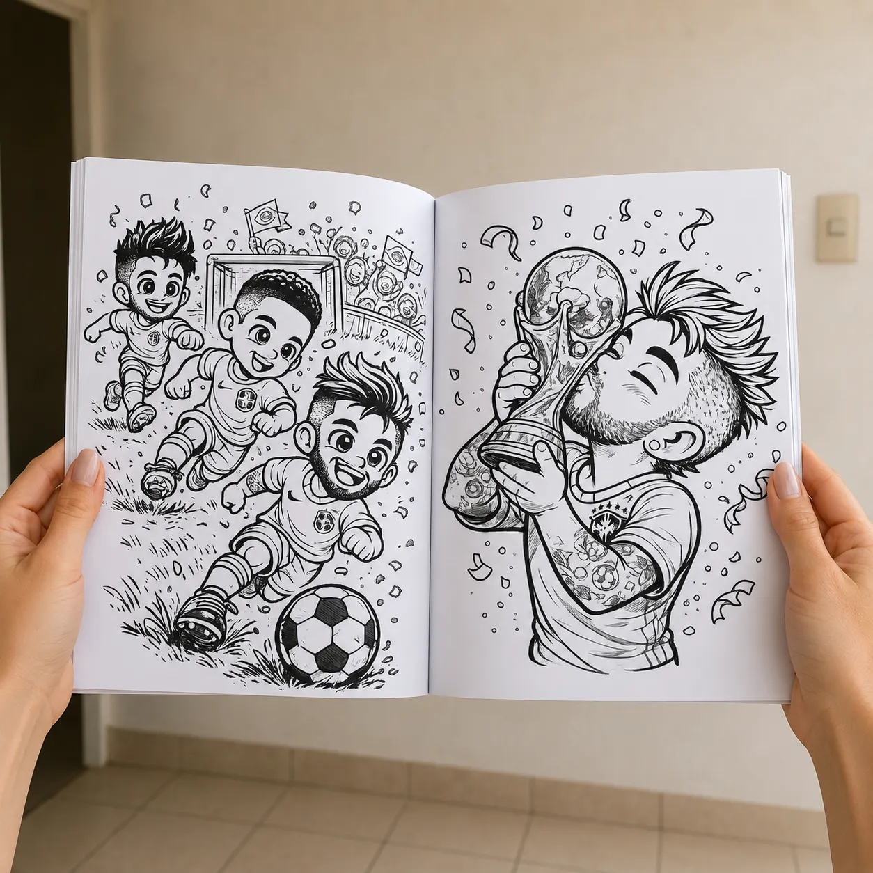 Bônus: Livro de Colorir Copa Kids